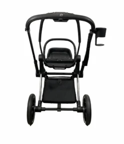 Cybex PRIAM Stroller Frame And Seat, 2021, Chrome/Black -Tiny Steps House f7cc62fa e25d 43ea 8415 4de008099eb3