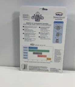 Halo SleepSack Swaddle, Elephant, Newborn -Tiny Steps House f9bfbcff96904bddc0e414e4f9298ceb