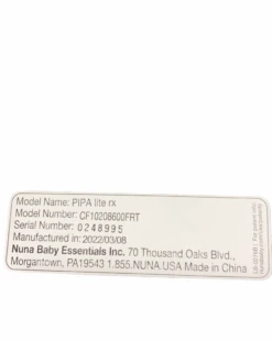 Nuna Pipa Lite RX And Pipa Relx Base, 2022, Frost -Tiny Steps House fc0bc15e 899a 4f13 95ff 5d8b76d41115