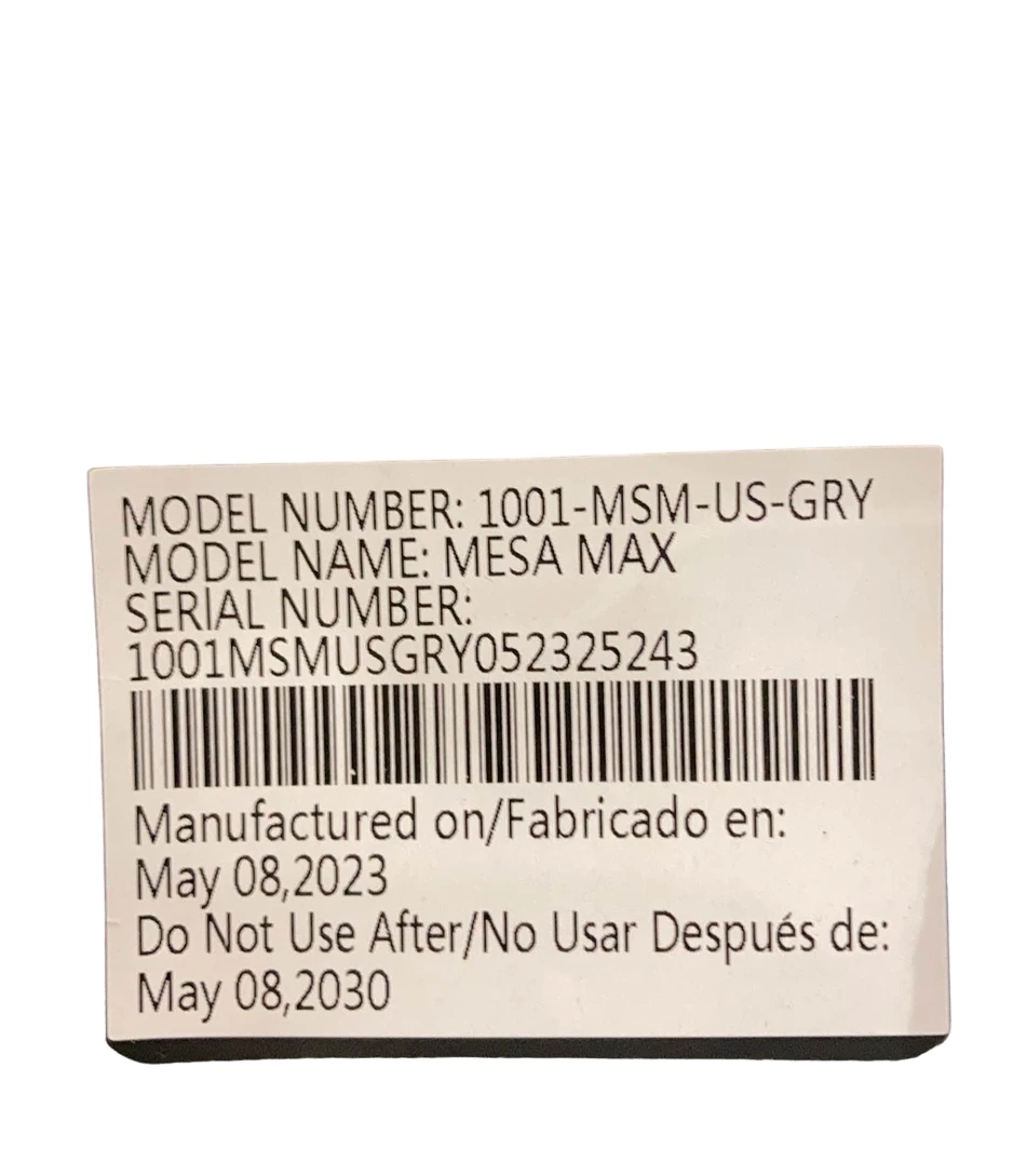 UPPAbaby MESA MAX Infant Car Seat And Base, PureTech Greyson, 2023 9 UPPAbaby MESA MAX Infant Car Seat And Base, PureTech Greyson, 2023 - Image 9